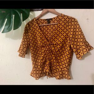 Forever 21 ruffle top brand new